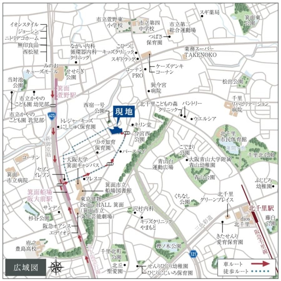 コモンステージ箕面船場阪大前
