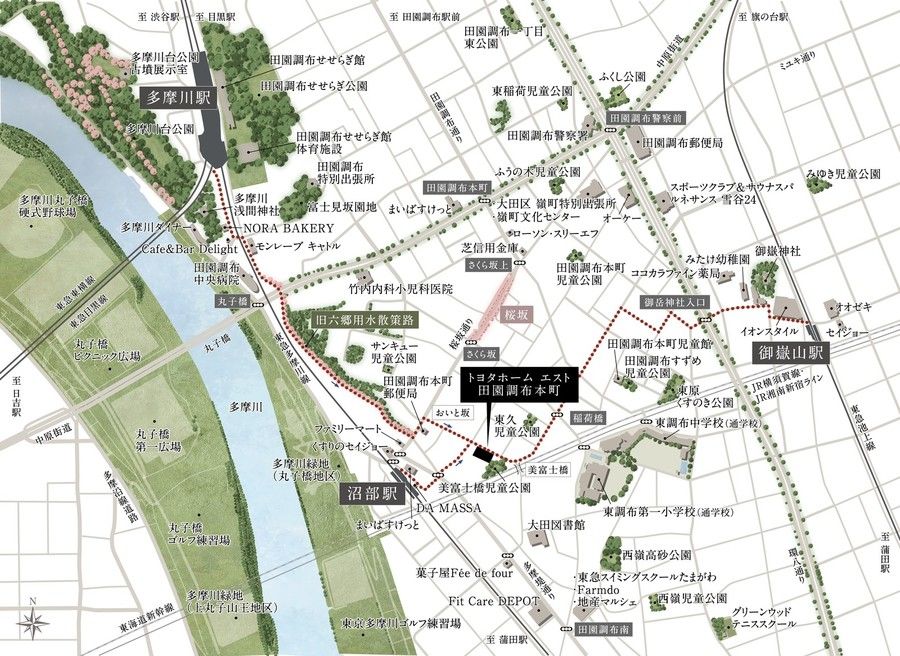 トヨタホームエスト 田園調布本町