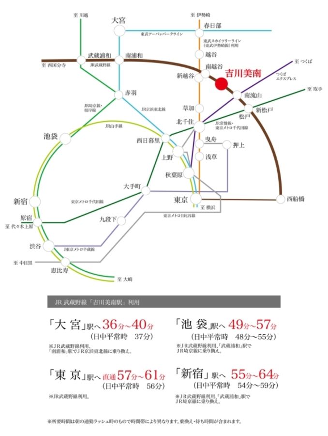 セキュレア吉川美南 East Side(建築条件付宅地分譲)