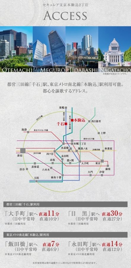 セキュレア文京本駒込2丁目　(分譲住宅)