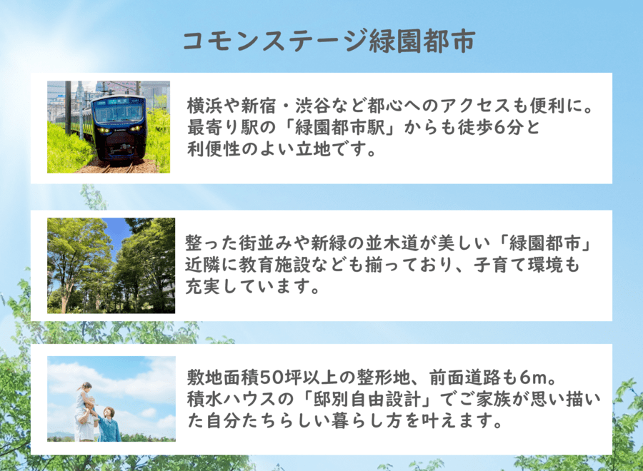 コモンステージ緑園都市