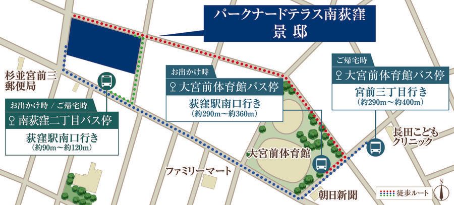 パークナードテラス南荻窪 景邸