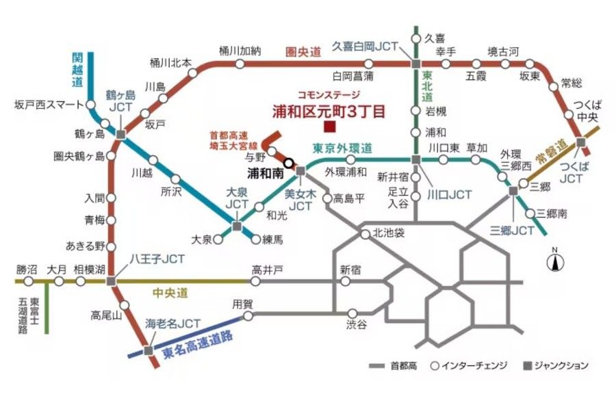 コモンステージ浦和区元町3丁目（分譲住宅）